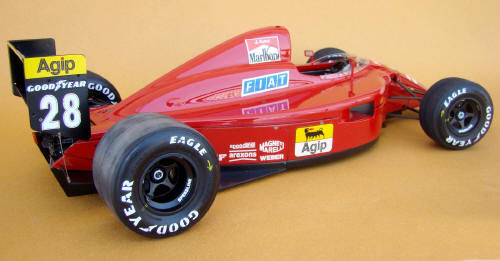 F190 F1 Tamiya 1/12 Top Body Cover. Ferrari 641/2 