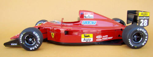 Superdetailing the Tamiya Ferrari 641 1/12 scale English
