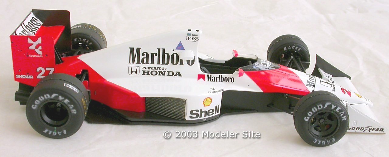 Mclaren Mp4 5b Honda Senna English