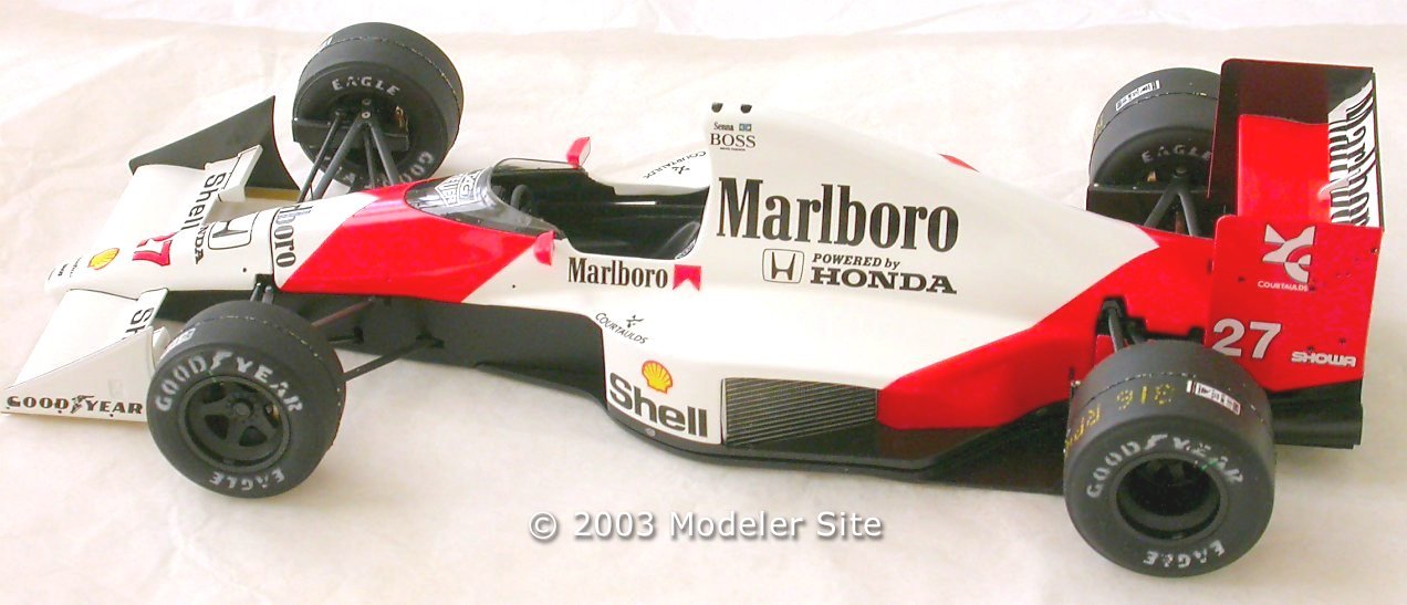 Mclaren Mp4 5b Honda Senna English