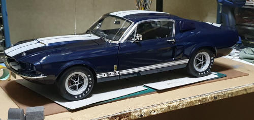 DeAgostini construye tu Propio Ford Mustang 1967 Shelby GT-500 Solo Revistas 
