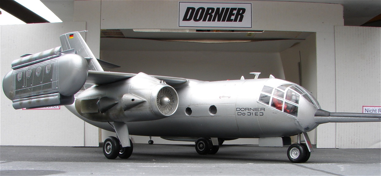 Building The Dornier Do 31 E3 S Vtol From Planet Espanol English