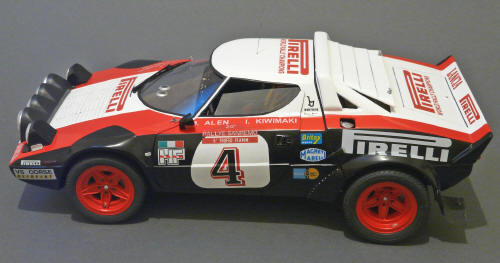 Building the Lancia Stratos HF Rally #4 Pirelli 1978 San Remo 