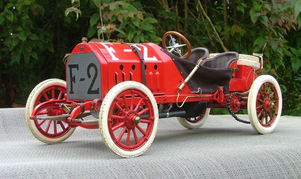 POCHER 1:8 vis 1907 Fiat Grand Prix de France k70 k77 k88 NEUF 320 h2 