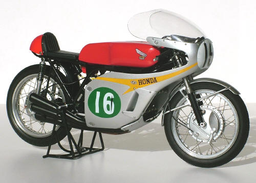 Building tamiya honda rc166 #2