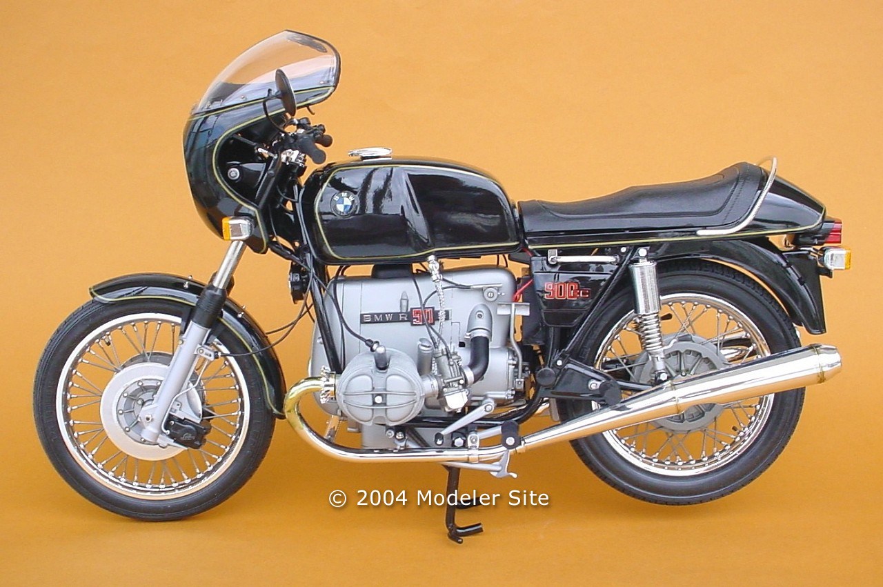 Details about   BMW R90S Tamiya 1/6 Big Scale Motorcycle Model Kit year 1972 model 
