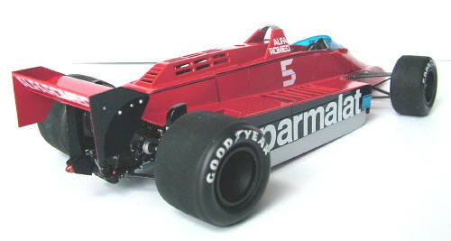Improving the Brabham BT48 Monaco 79 Model Factory Hiro 1/20 scale