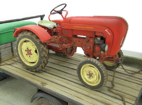 Revell Opel Blitz S 3T, Revell Porsche Junior tractor 1/24 scale