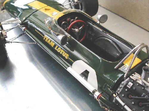 Detailing the Tamiya Lotus 49 1/12 scale - 1/12 Scale Formula One