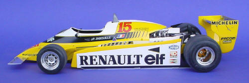 Renault Re20 turbo Tamiya 1/12 scale Formula One