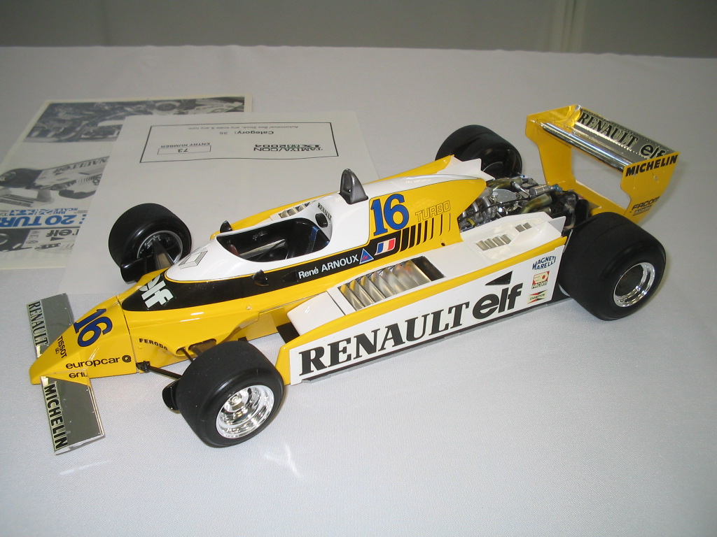 Tamiya 1/12 Renault Re20 turbo