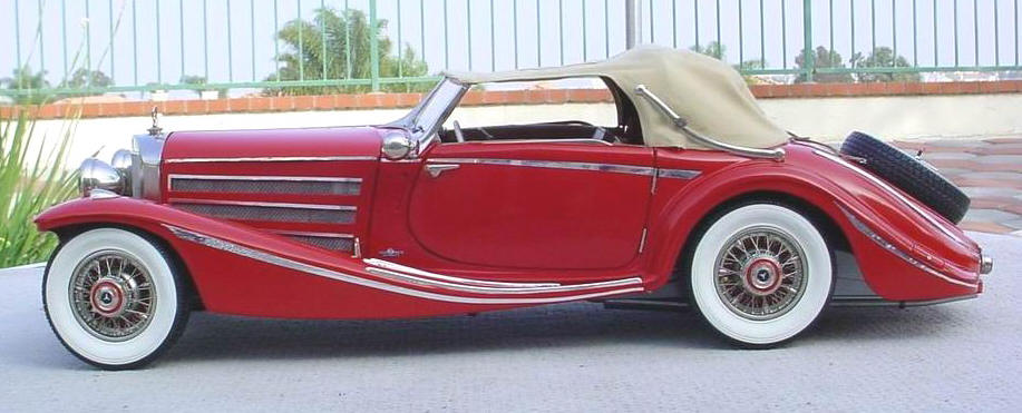 Pocher K74 1935 Mercedes 500K 1/8 scale