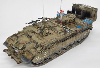 1/35 Zvezda KV-2 rusting update : r/modelmakers