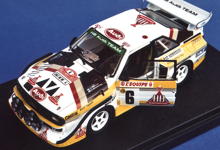 Maqueta 1/24 - Audi Quattro Rallye