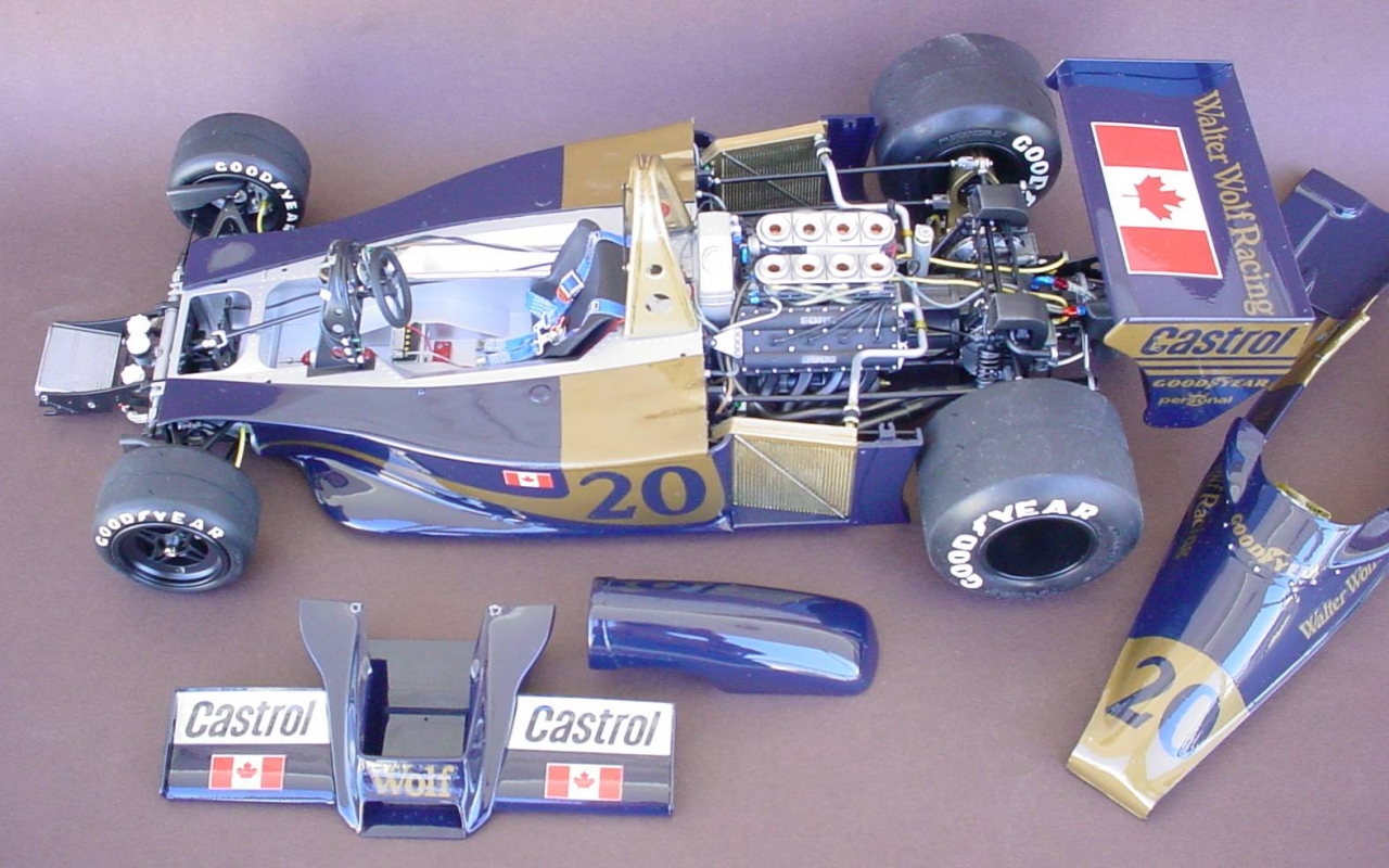 Tamiya Wolf WR1 1/12 scale