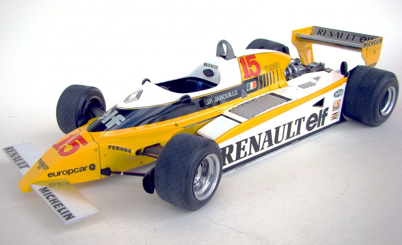 Renault Re20 turbo Tamiya 1/12 scale Formula One
