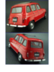 Ebro 25003 1/24 Renault 4 FOURGONNETTE Plastic Model